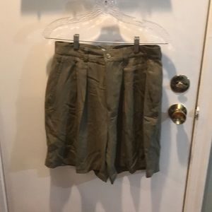 Women’s Tommy Bahama silk shorts.